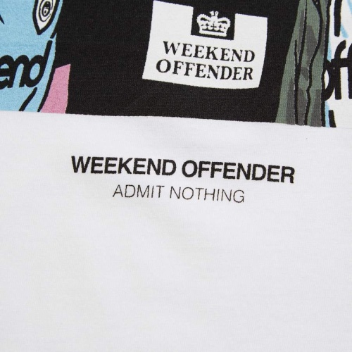 Dijego bela Majica Weekend Offender 3