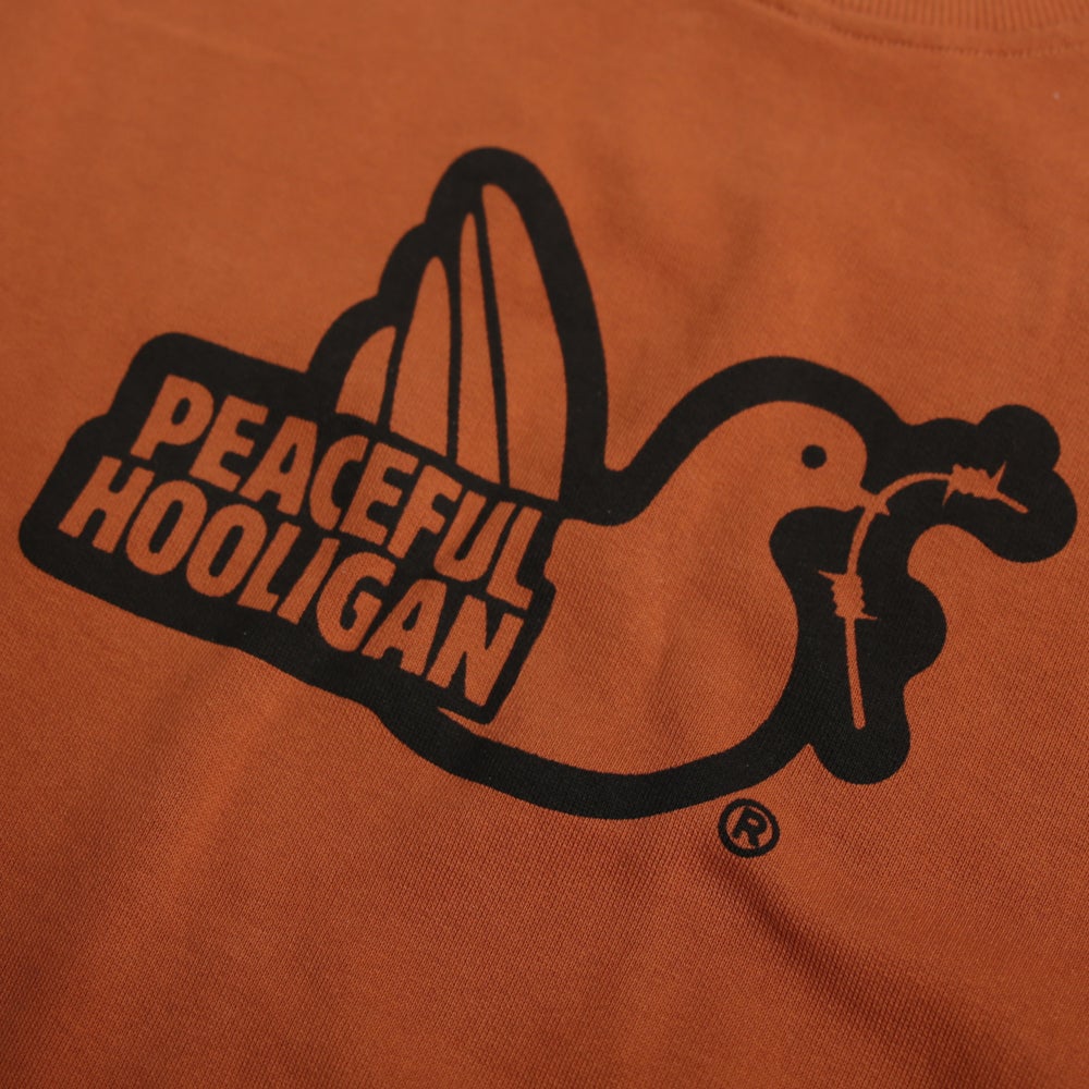Peaceful Hooligan Classic sa Kapuljačom Narandžasta 2