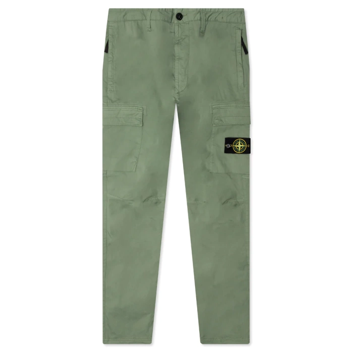 Stone Island Cargo pantalone maslinasto zelene