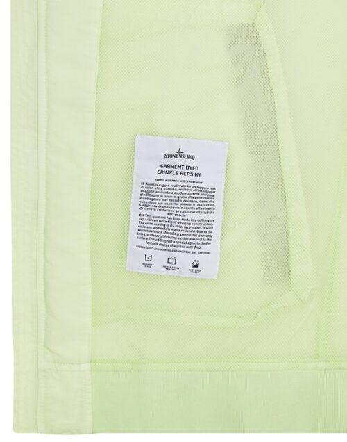 Stone Island Garment Dyed Crinkle Reps NY jakna zelena-3