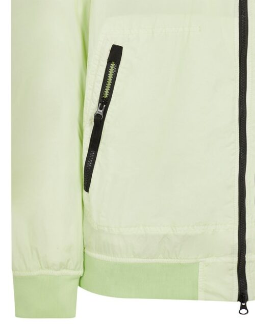 Stone Island Garment Dyed Crinkle Reps NY jakna zelena-1