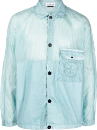 Stone Island Overshirt jakna plava