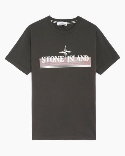 Stone Island Tricromia majica crna
