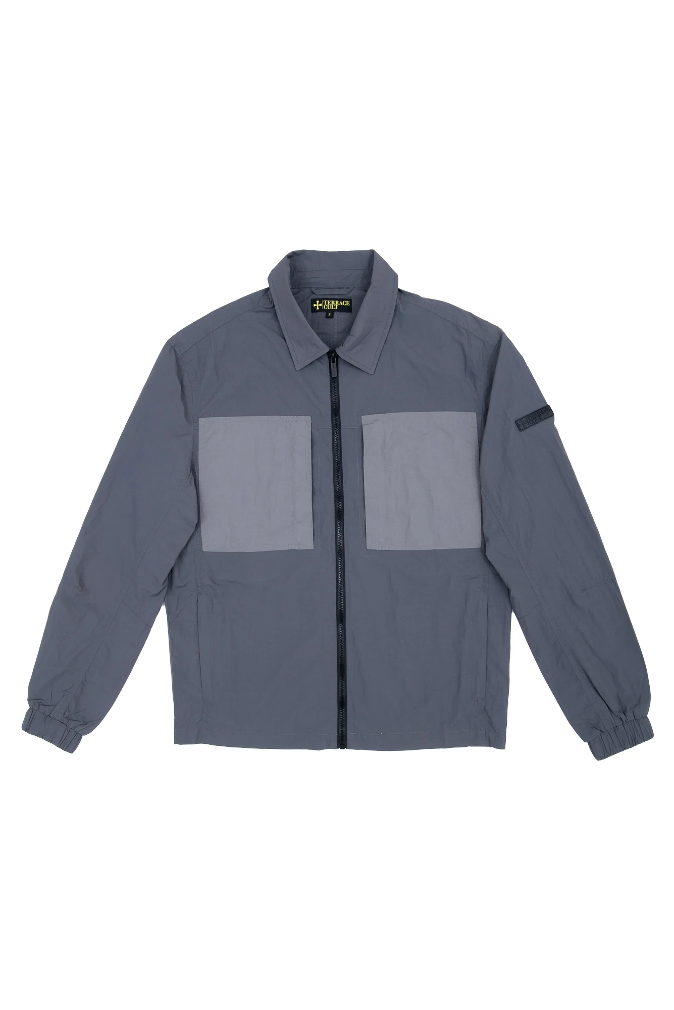 Terrace Cult Brasco Overshirt jakna siva