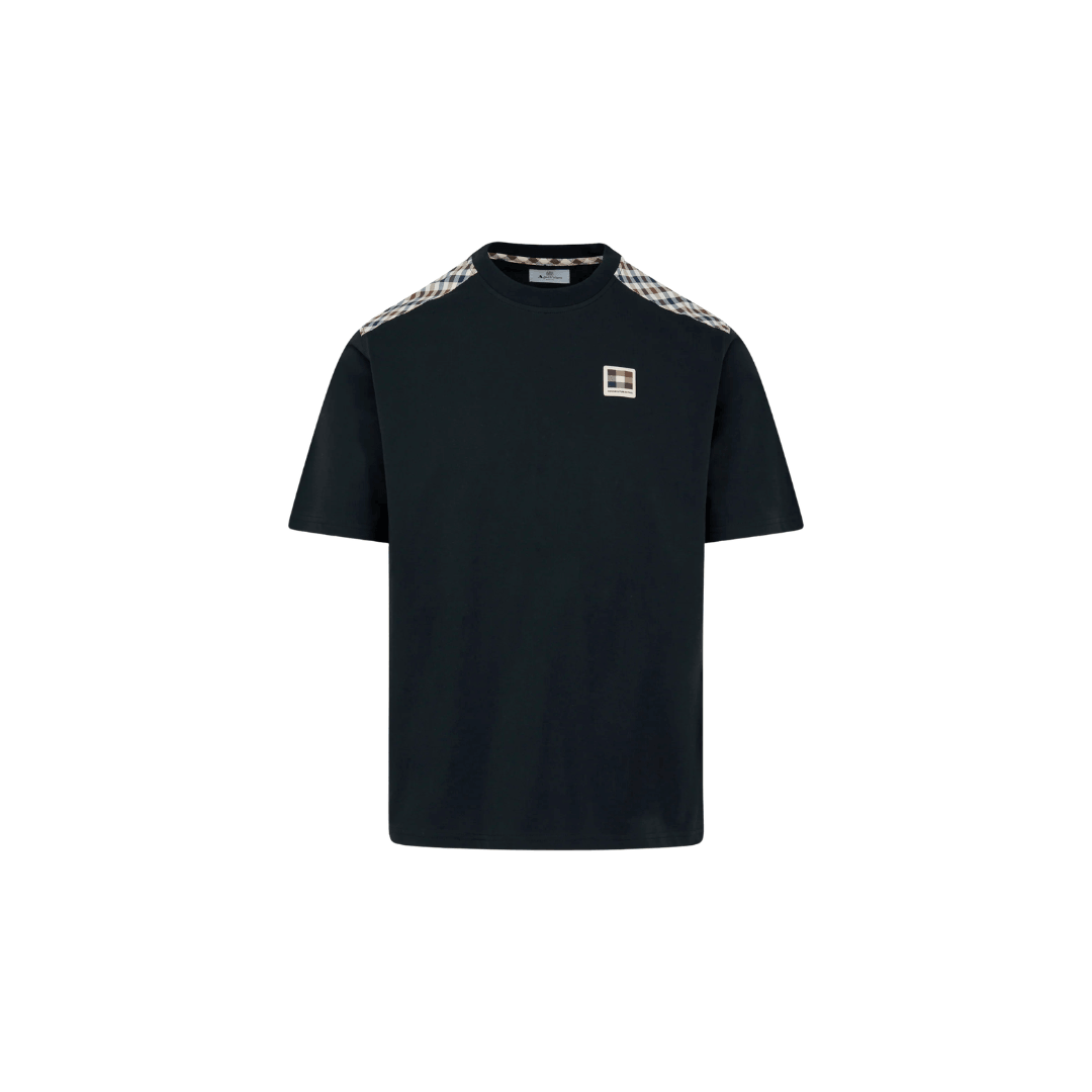 Aquascutum Lamina majica crna