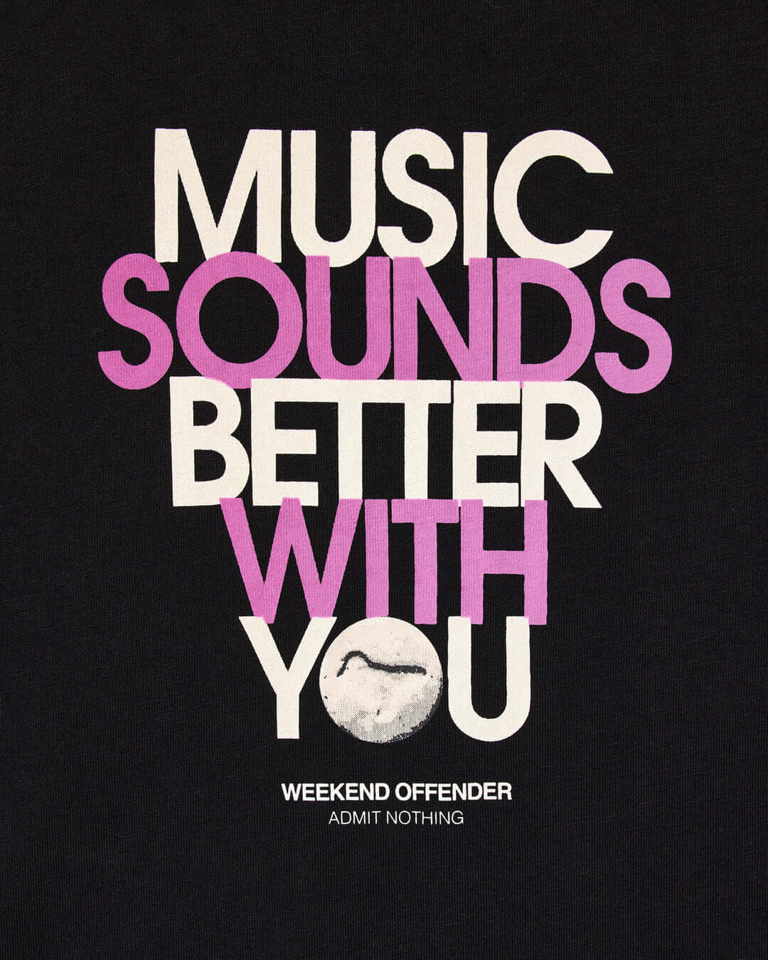 Weekend Offender Bangalter majica crna-2