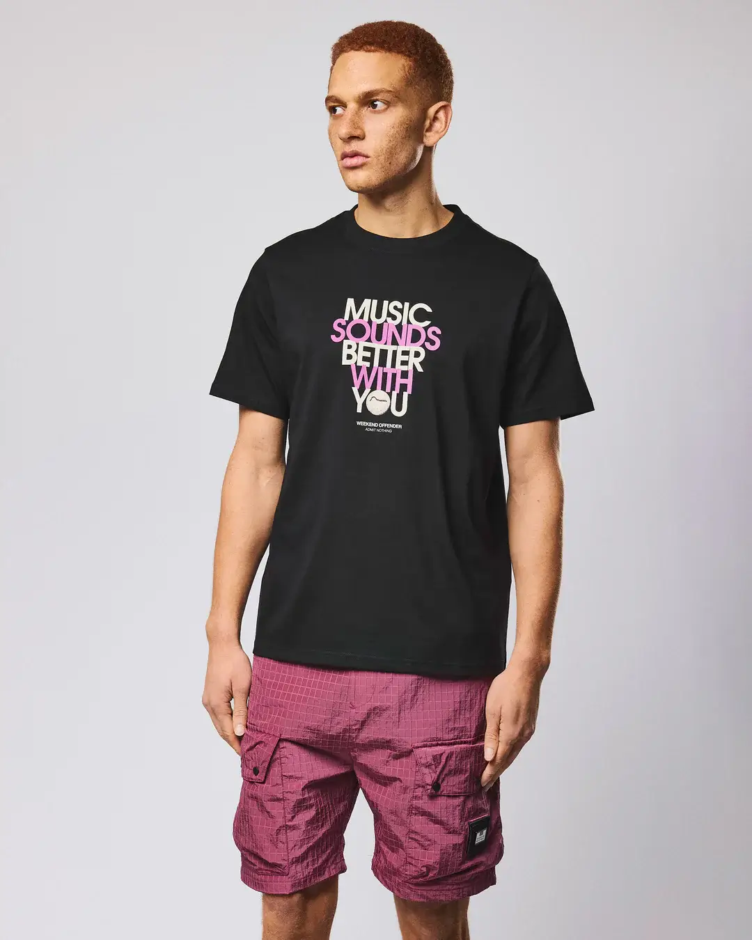 Weekend Offender Bangalter majica crna