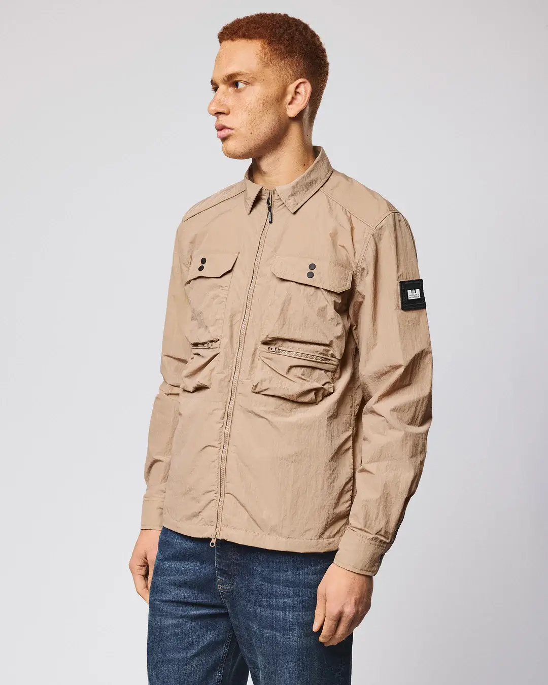 Weekend Offender Shields overshirt jakna driftwood3