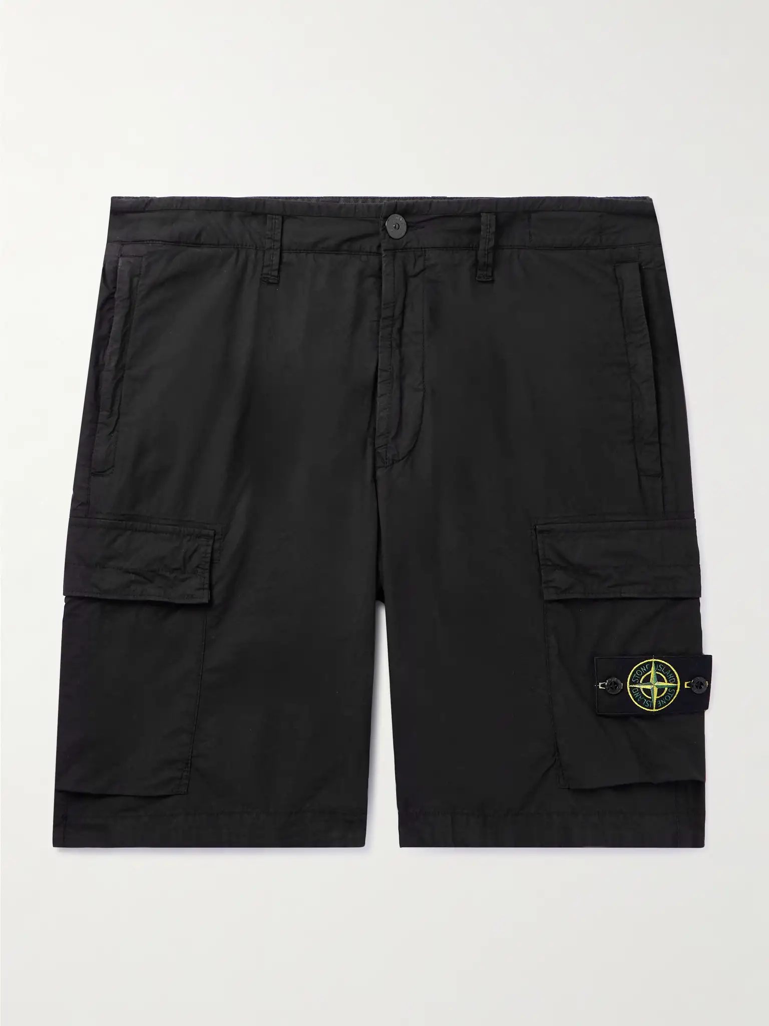 Stone Island Twill Stretch bermude crne