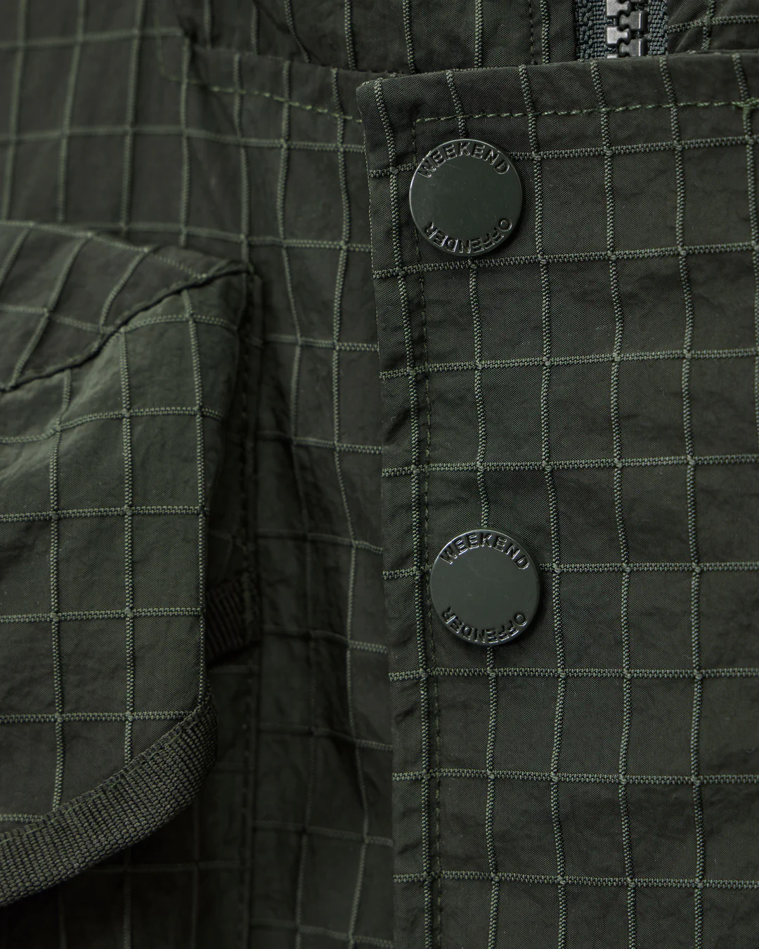 Weekend Offender Cotoca jakna maslinasto zelena