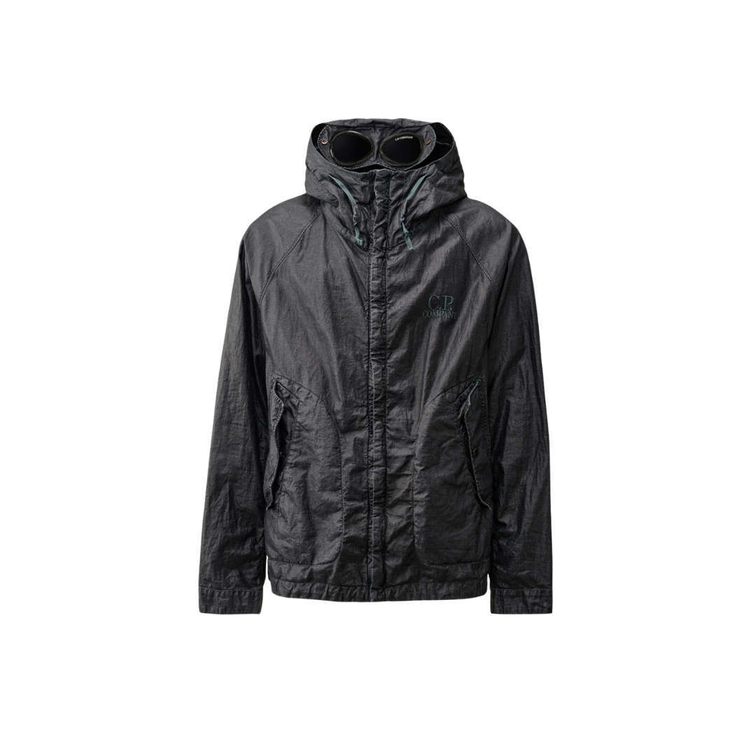 CP Company Lino Wax Goggle jakna oceana
