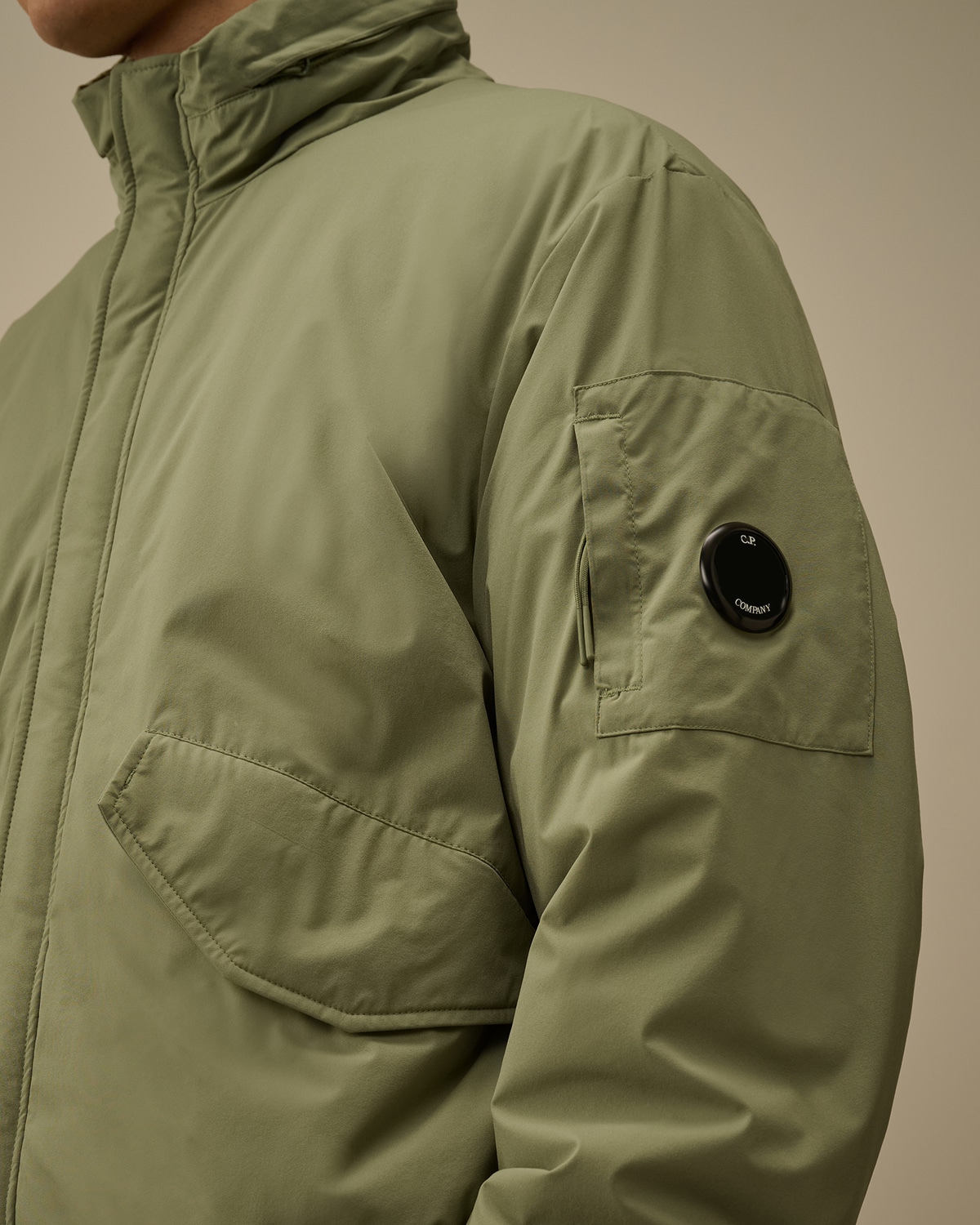 CP Company Pro-Tek Bomber lens jakna zelena
