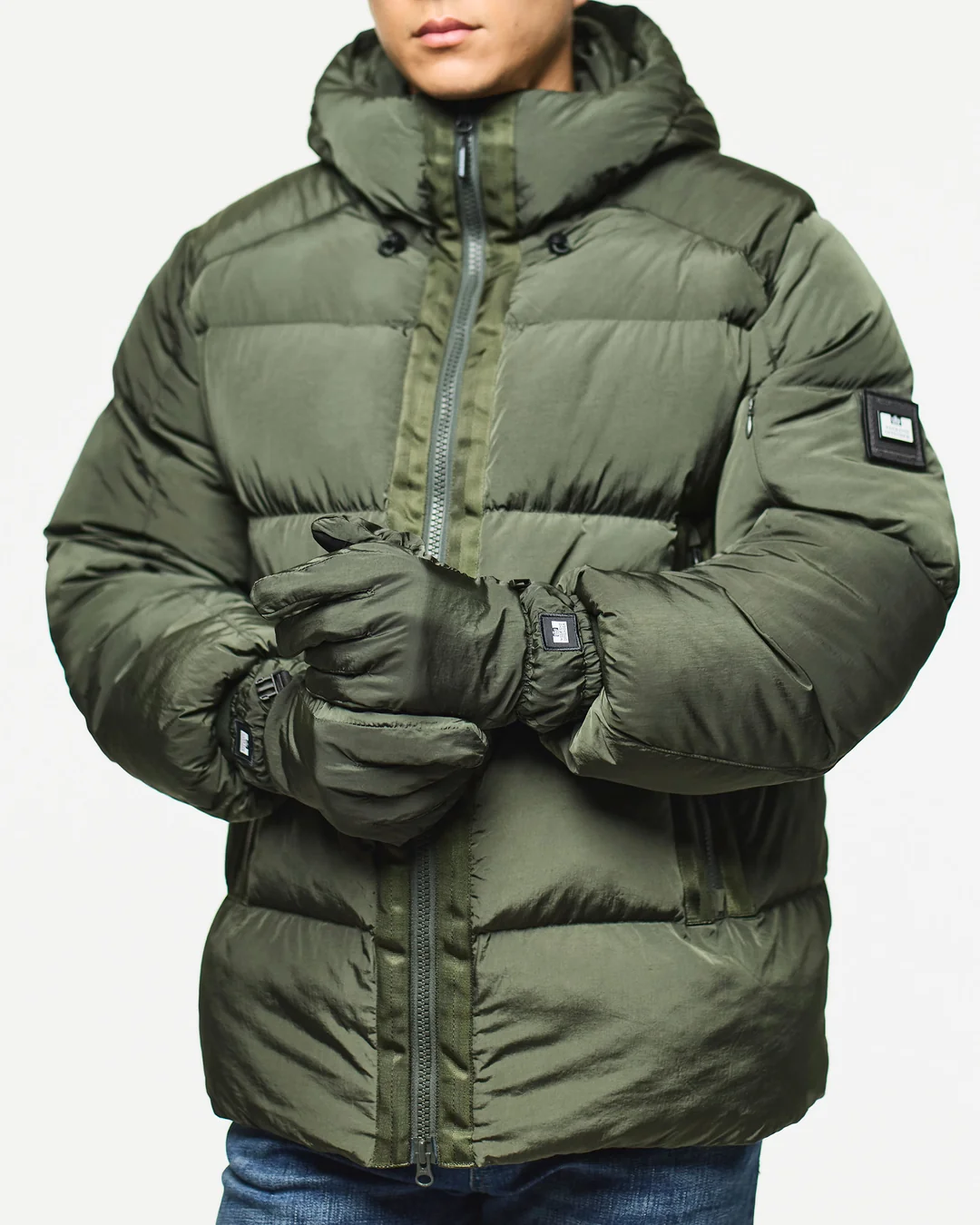 Weekend Offender Errico rukavice maslinasto zelene