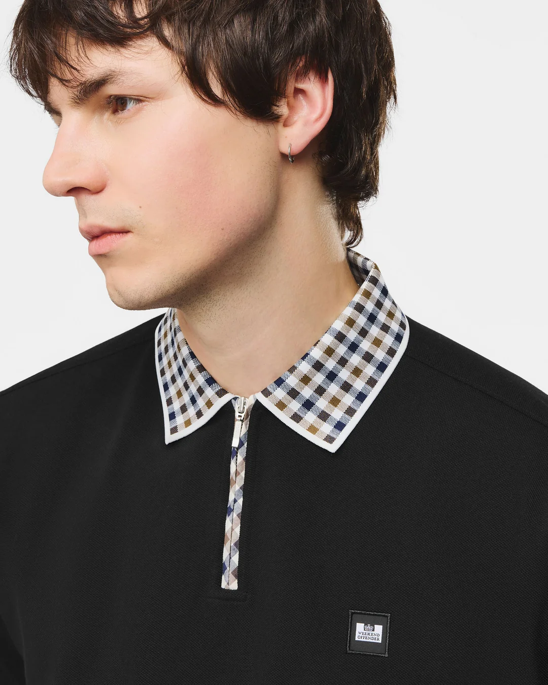 Weekend Offender Tipasa polo majica crna – dodatna slika