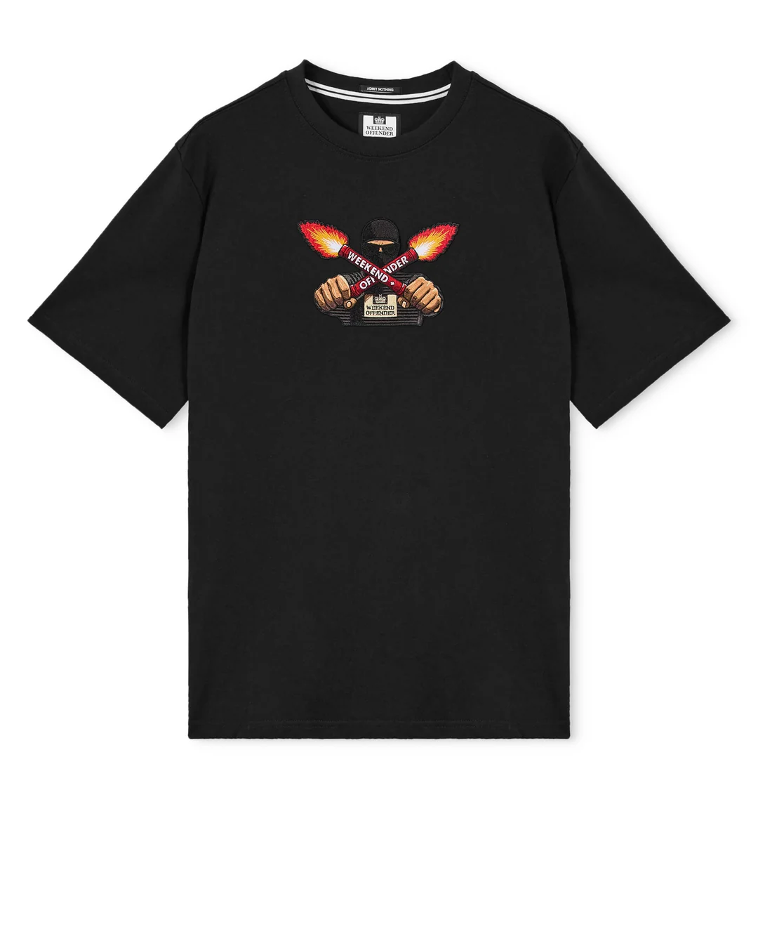 Weekend Offender Fulgar majica crna