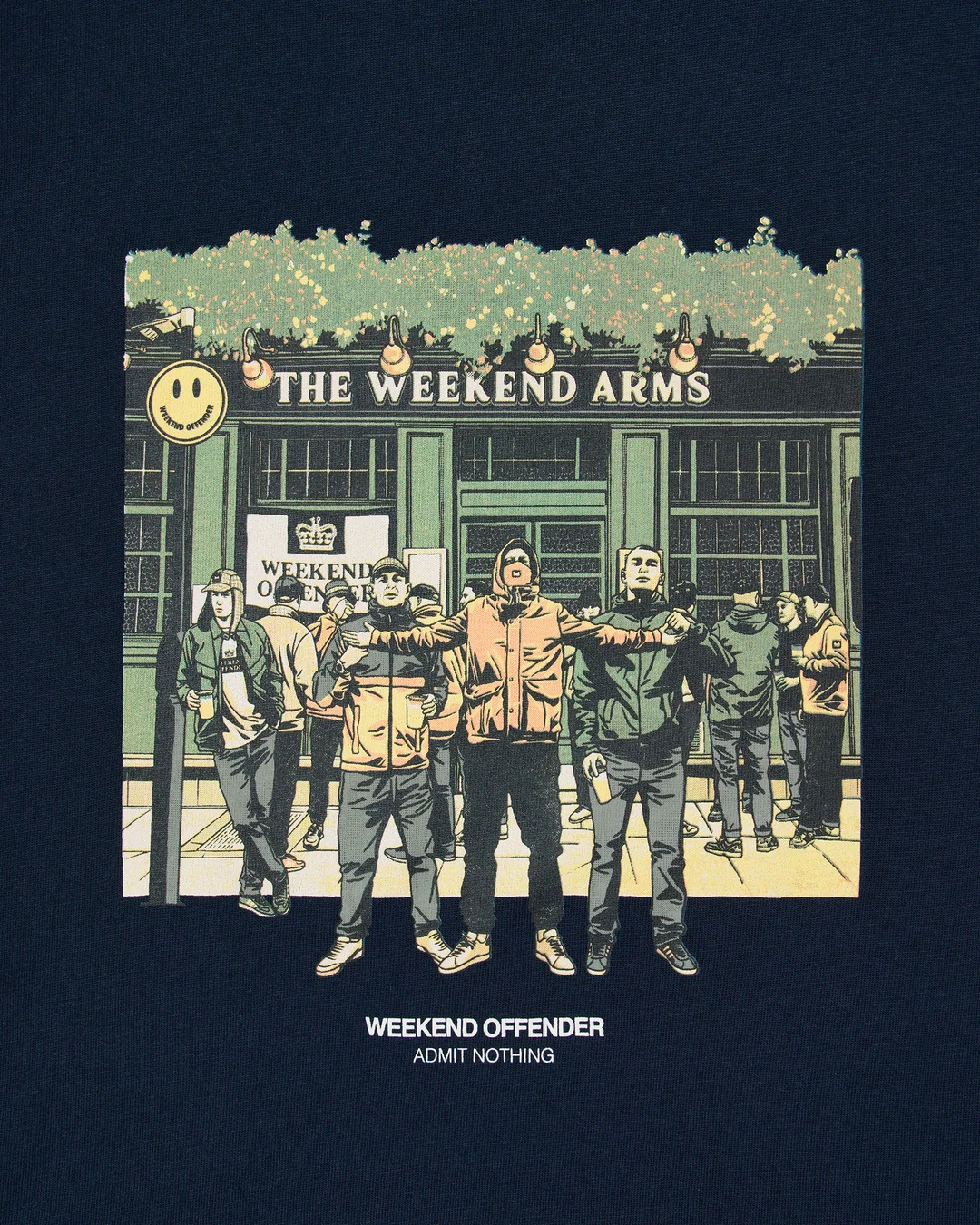 Weekend Offender Taberna majica teget