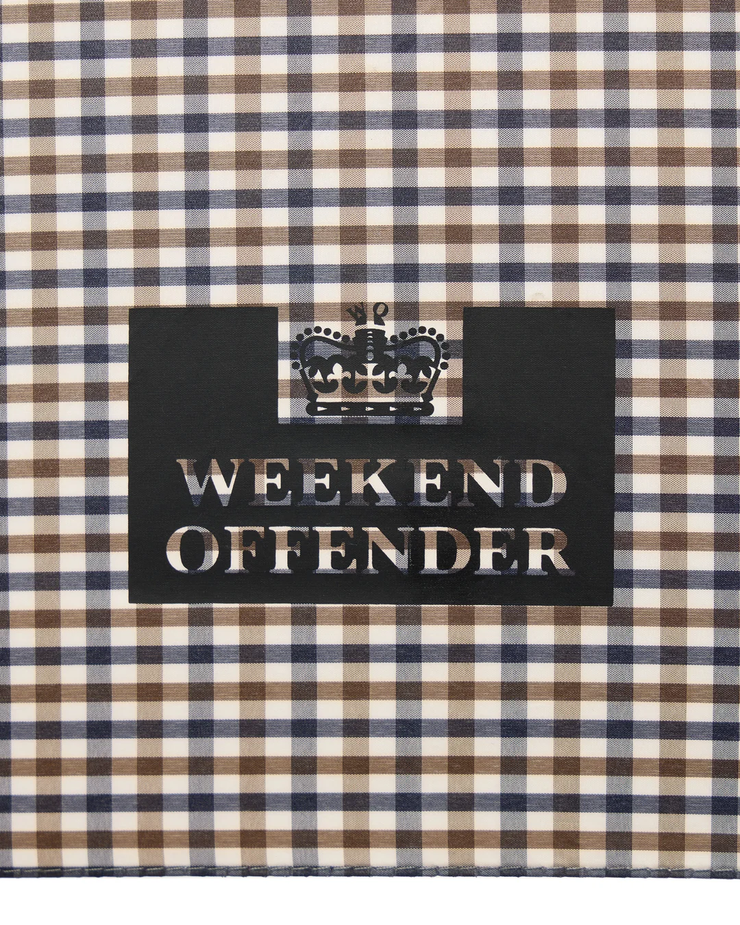 Weekend Offender Check Umbrella kišobran karirani