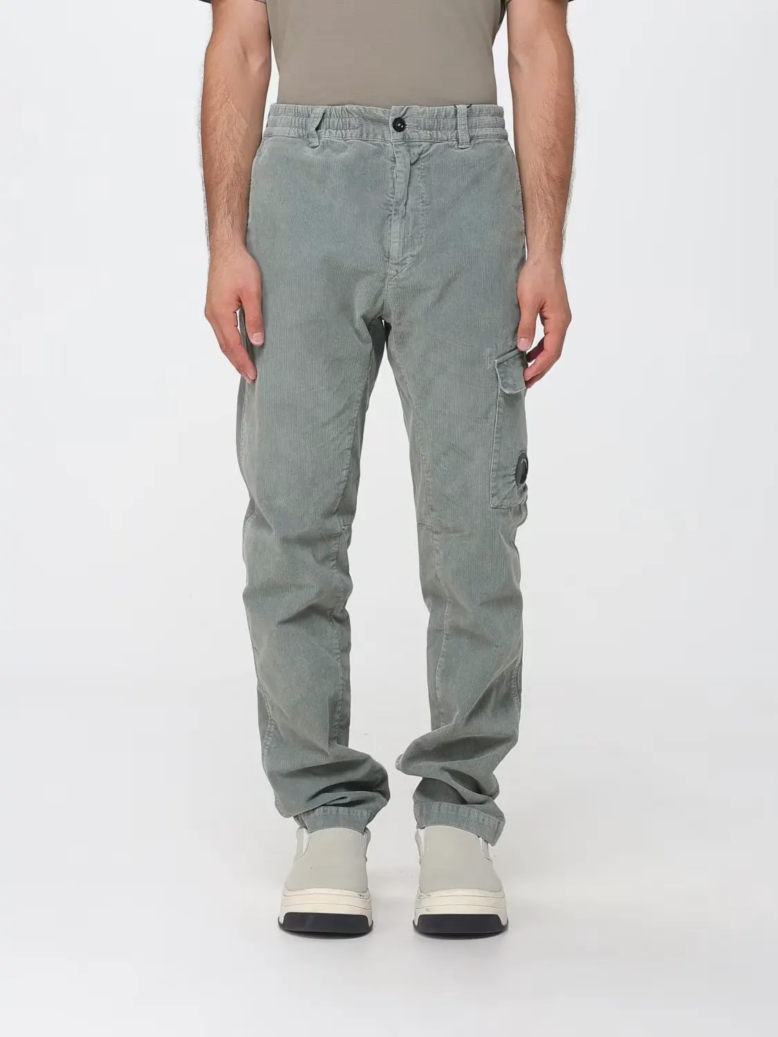 CP Company Corduroy lens pantalone castor gray – dodatna slika