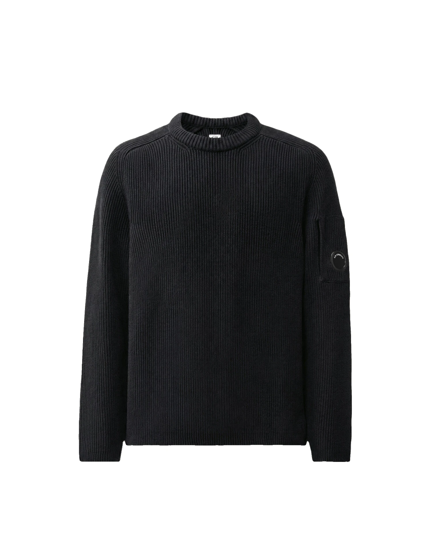 CP Company Full Rib džemper crni
