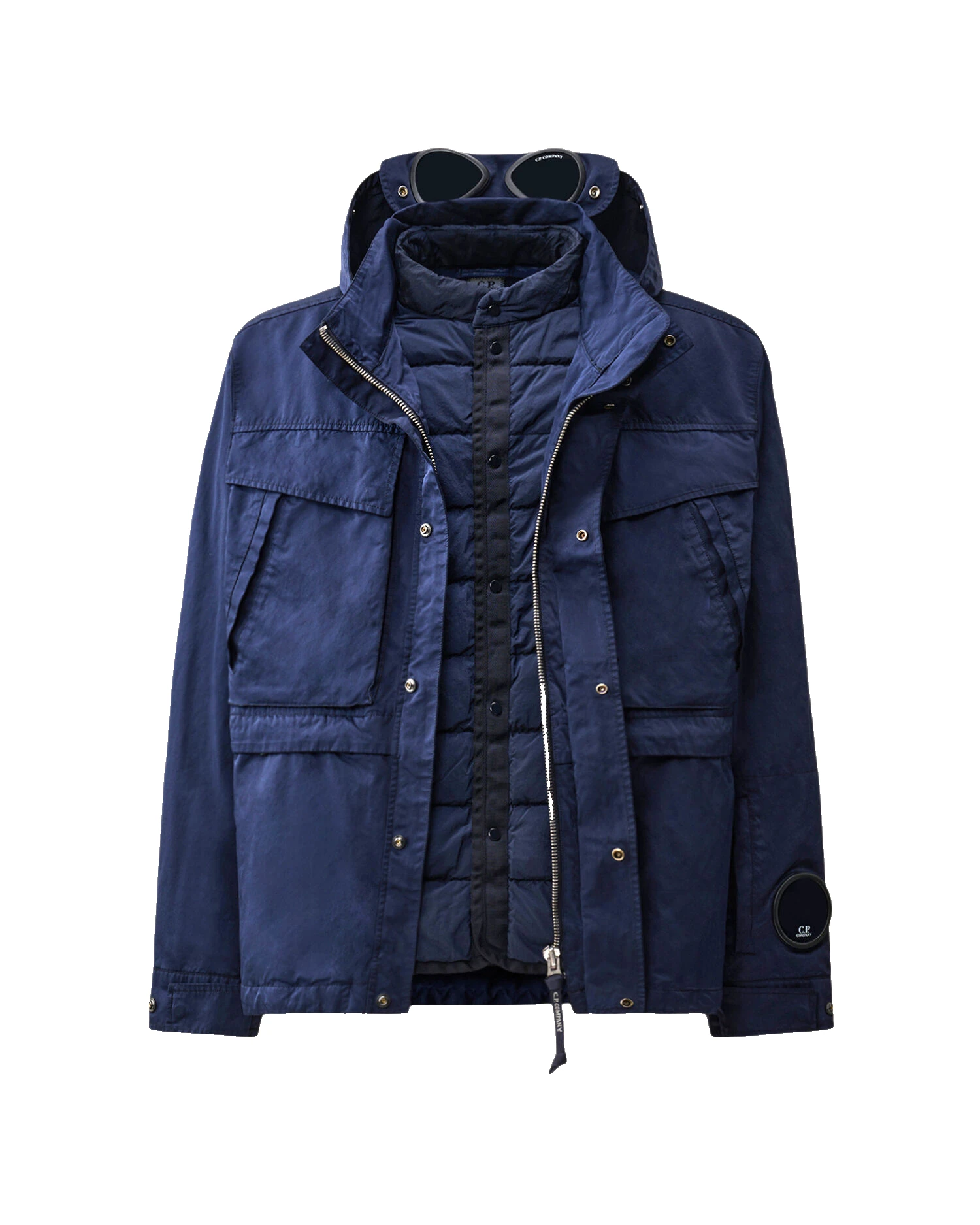 CP Company Micro Kei Mille jakna teget