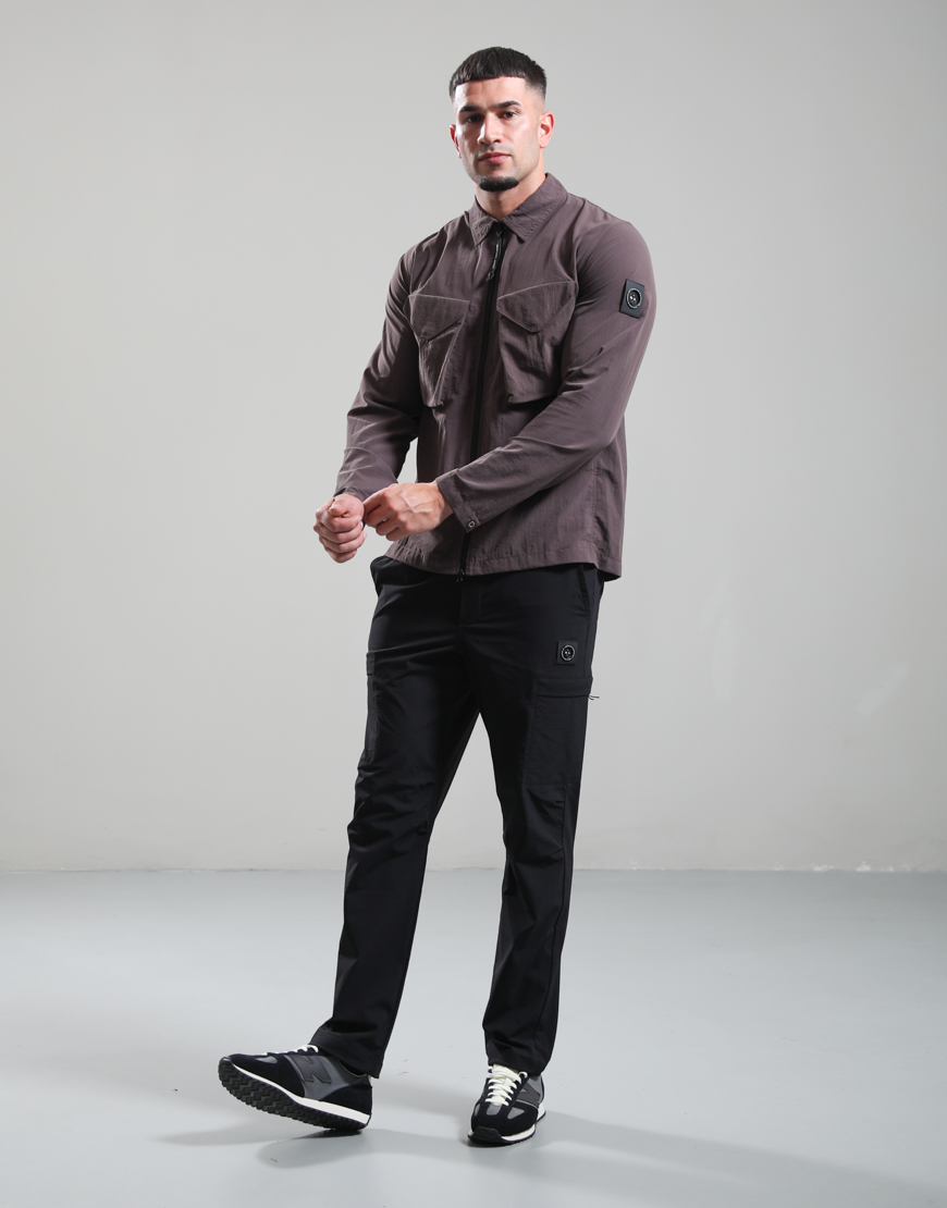 Marshall Artist Cayton Overshirt jakna bordeaux – dodatna slika