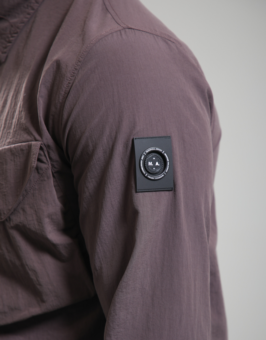 Marshall Artist Cayton Overshirt jakna bordeaux