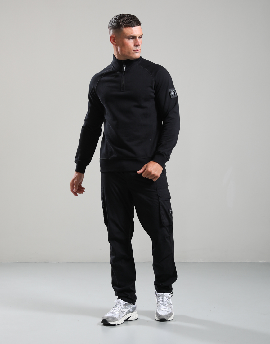 Marshall Artist Siren 1/4 zip duks crni – dodatna slika