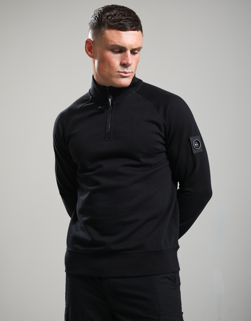 Marshall Artist Siren 1/4 zip duks crni