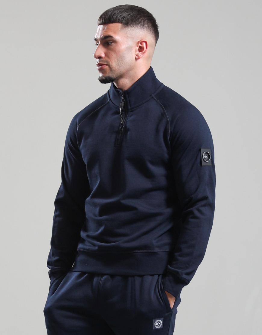 Marshall Artist Siren 1/4 zip duks teget